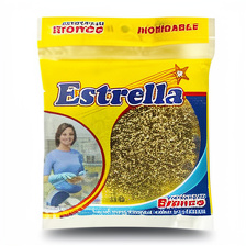 ESTROPAJO ESTRELLA BRONCE