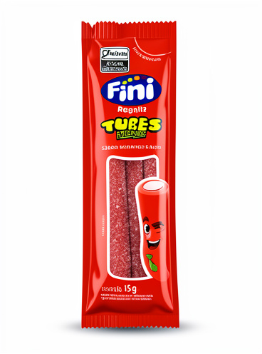Fini tubes sabor morango 15g