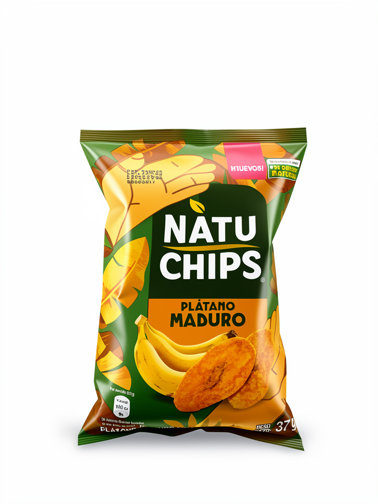 Natuchip platano maduro 37gr