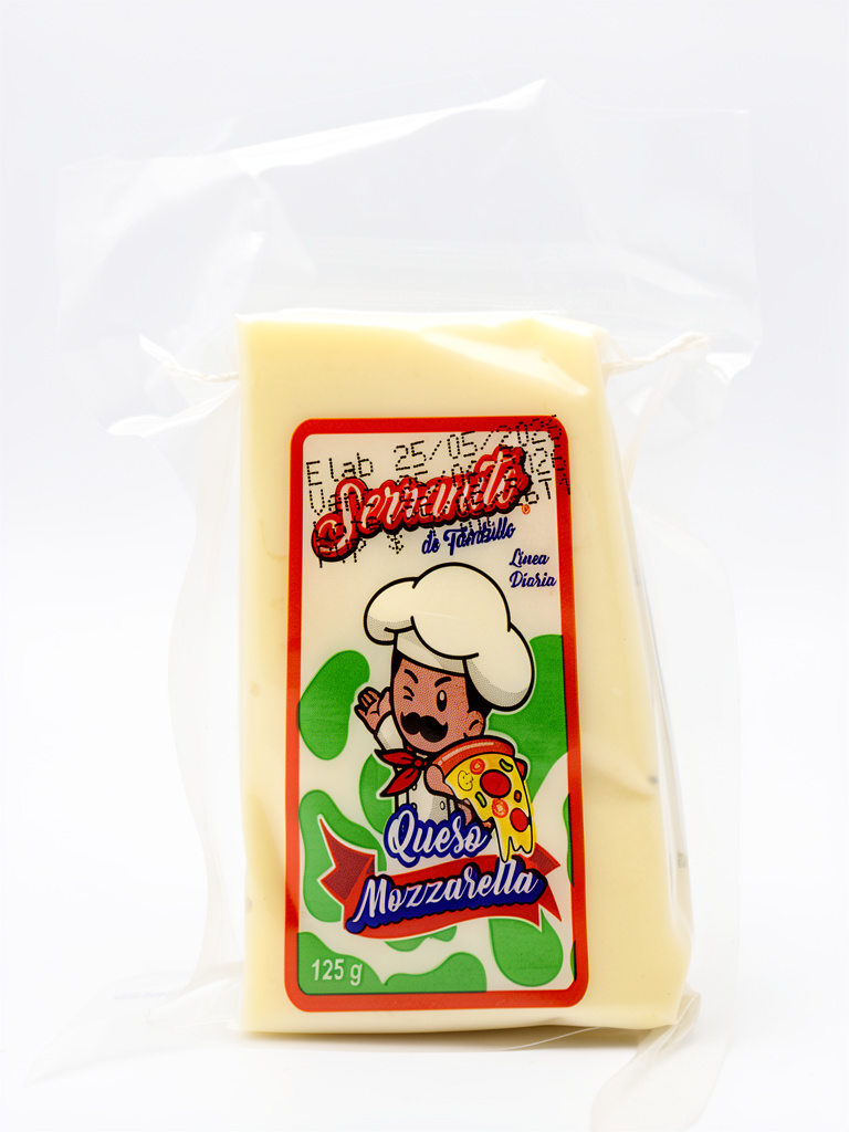 Serranito queso mozarrella 125gr