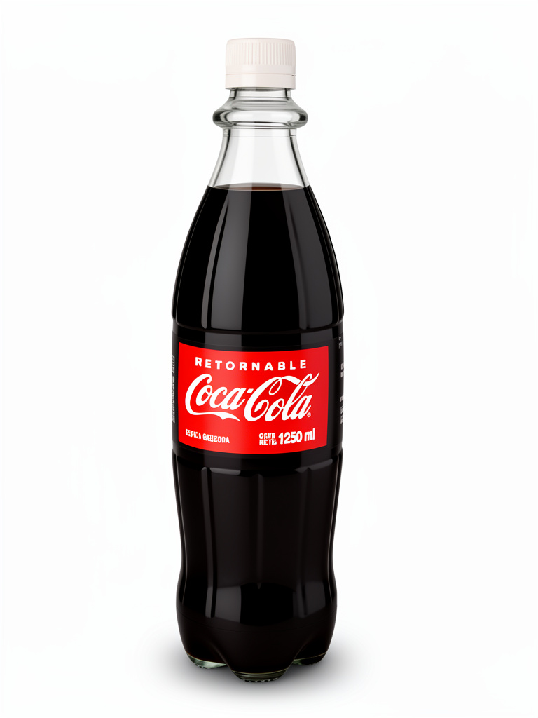 Coca cola 1250 retornable vidrio