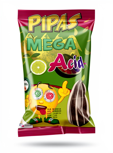 Pipas mega acid 120g