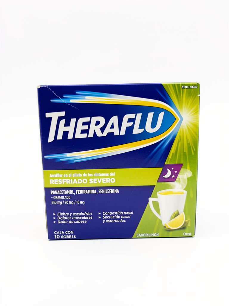Theraflu Resfriado Severo 10 sobres