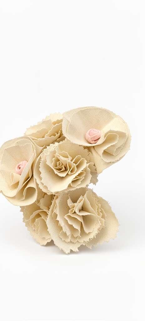 Flores de tela