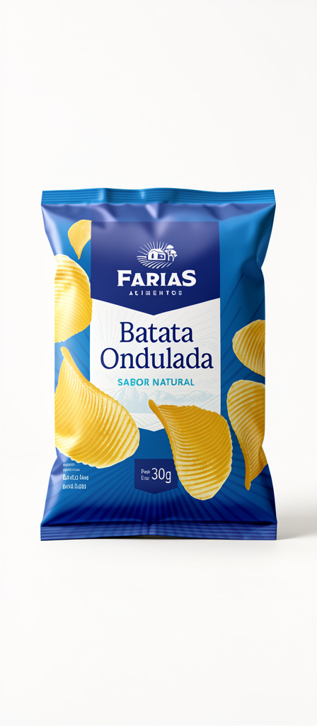Batata Farias azul 24x30g