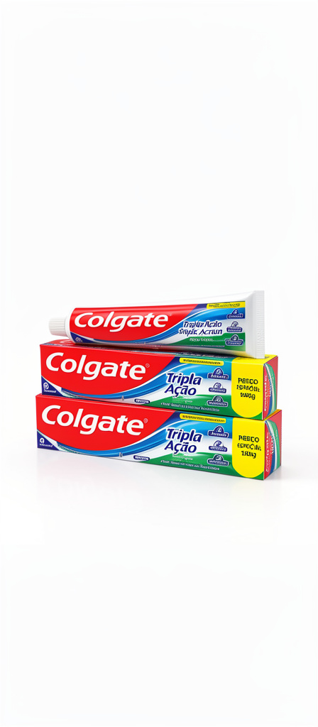 Creme dental Colgate tripla ação 180gx12