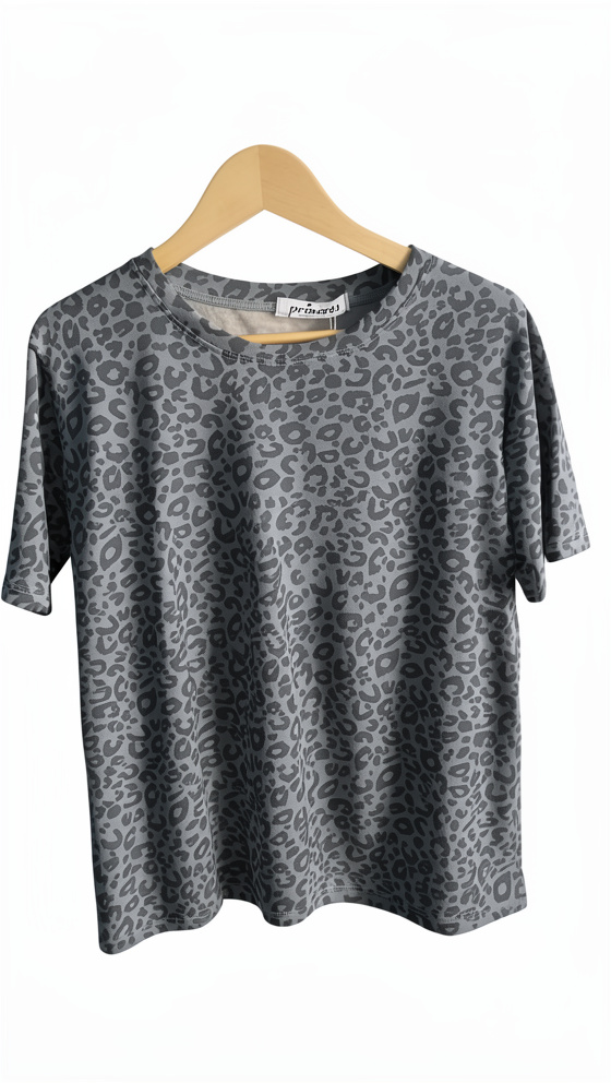 Camisa Plus Size Animal Print