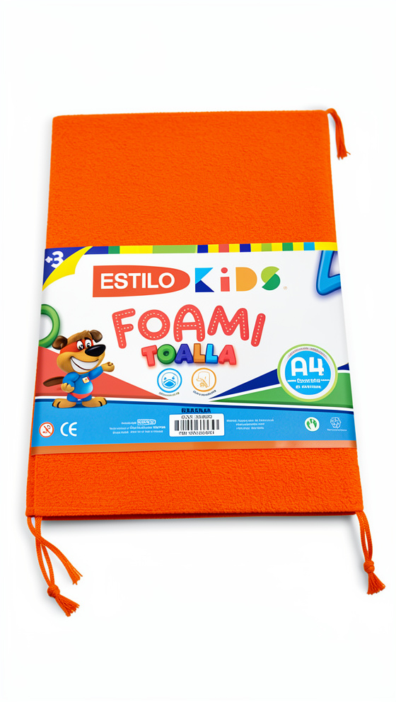 FOMIX TOALLA A4 NARANJA