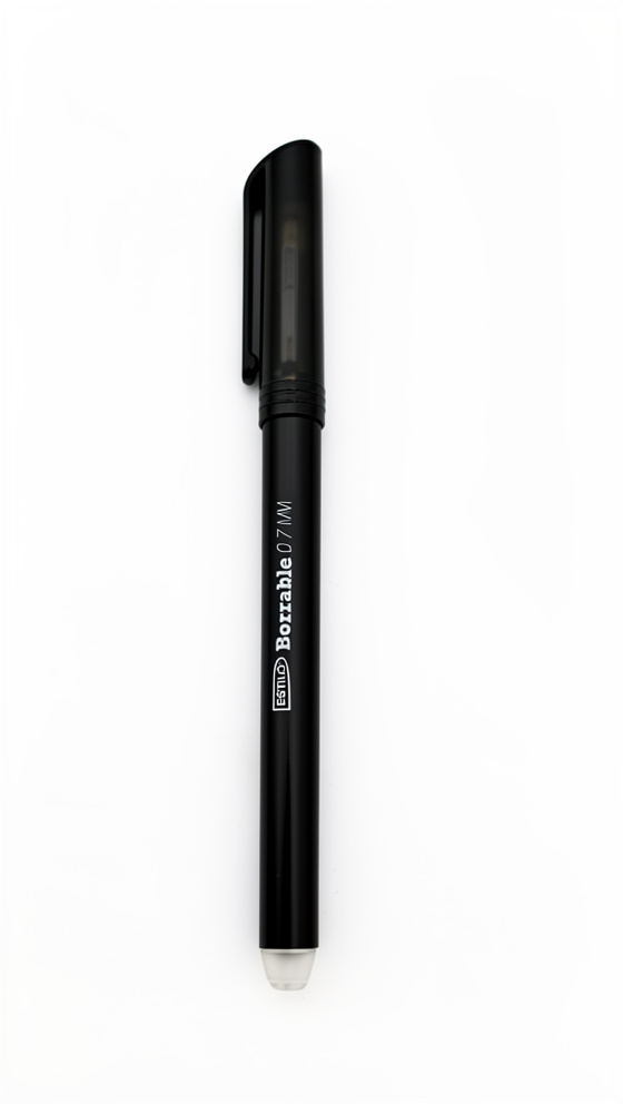 BOLIGRAFO BORRABLE ESTILO 0.7MM NEGRO