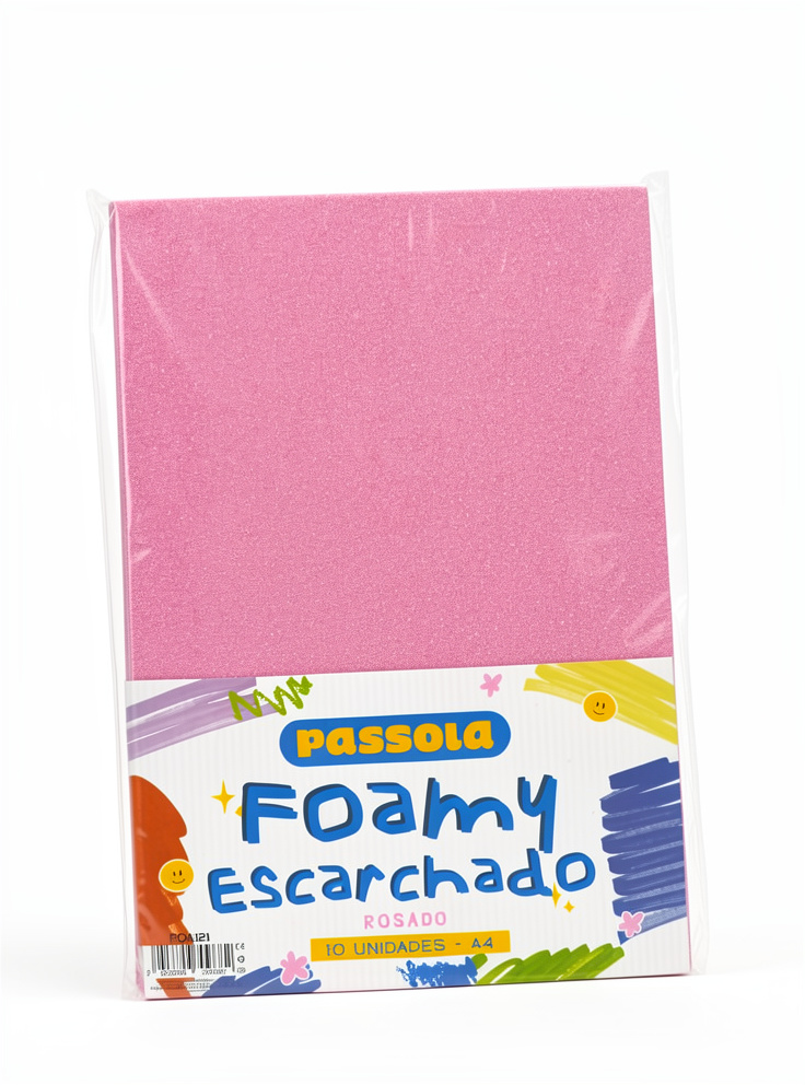 FOMIX ESCARCHADO A4 ROSADO