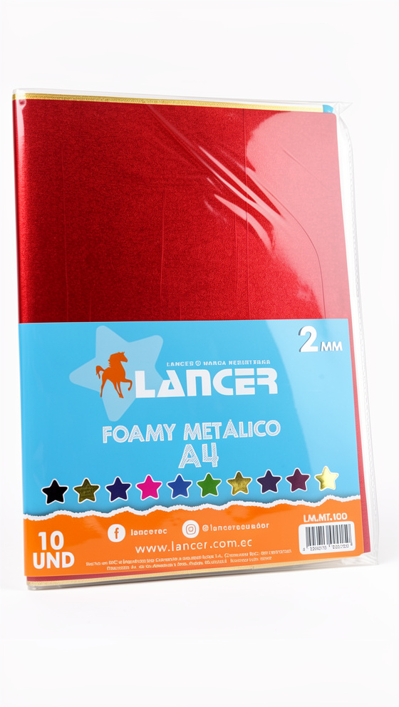 FOMIX METALICO A4 COLORES SURTIDO