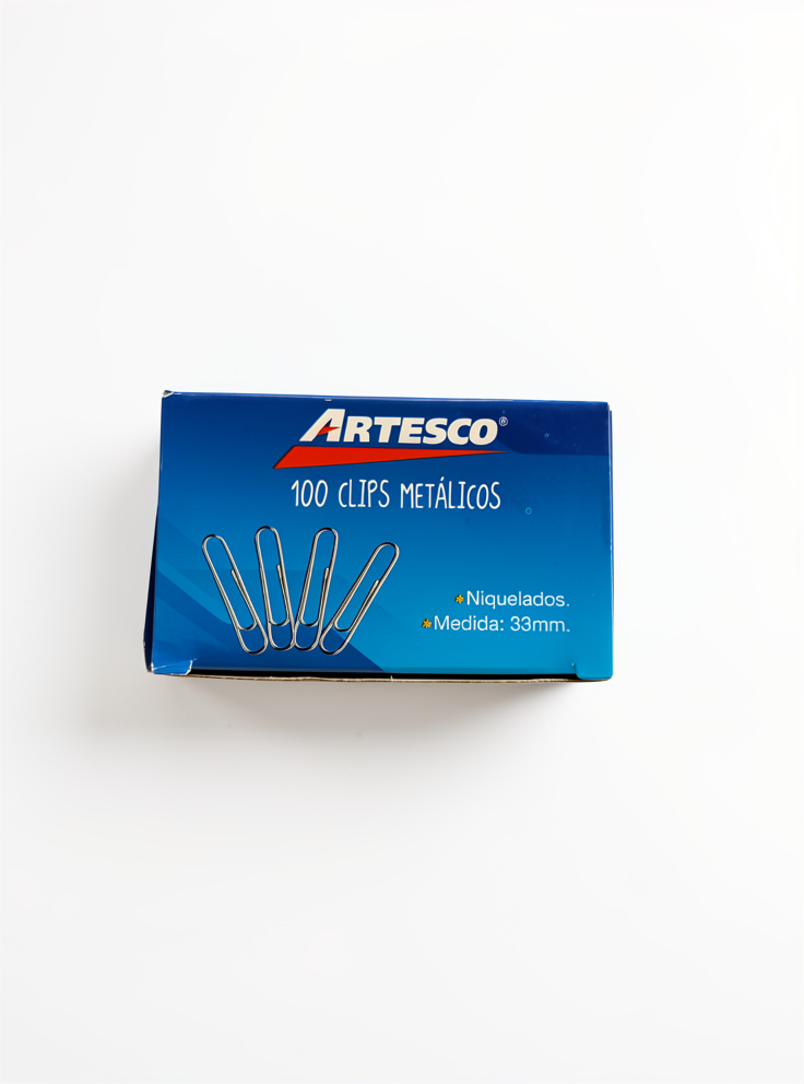 CLIP METALICO ARTESCO X100