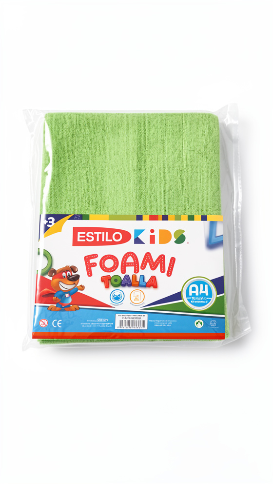 FOMIX TOALLA A4 VERDE CLARO
