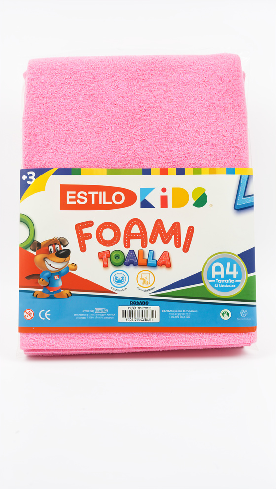 FOMIX TOALLA A4 ROSADO