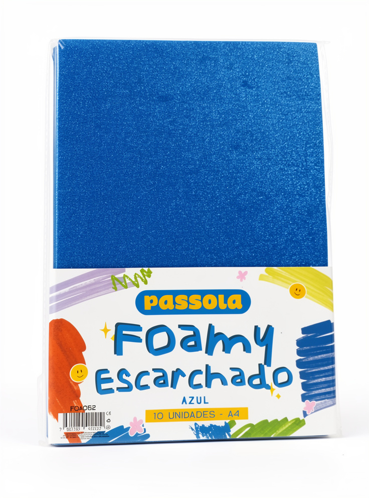 FOMIX ESCARCHADO A4 AZUL