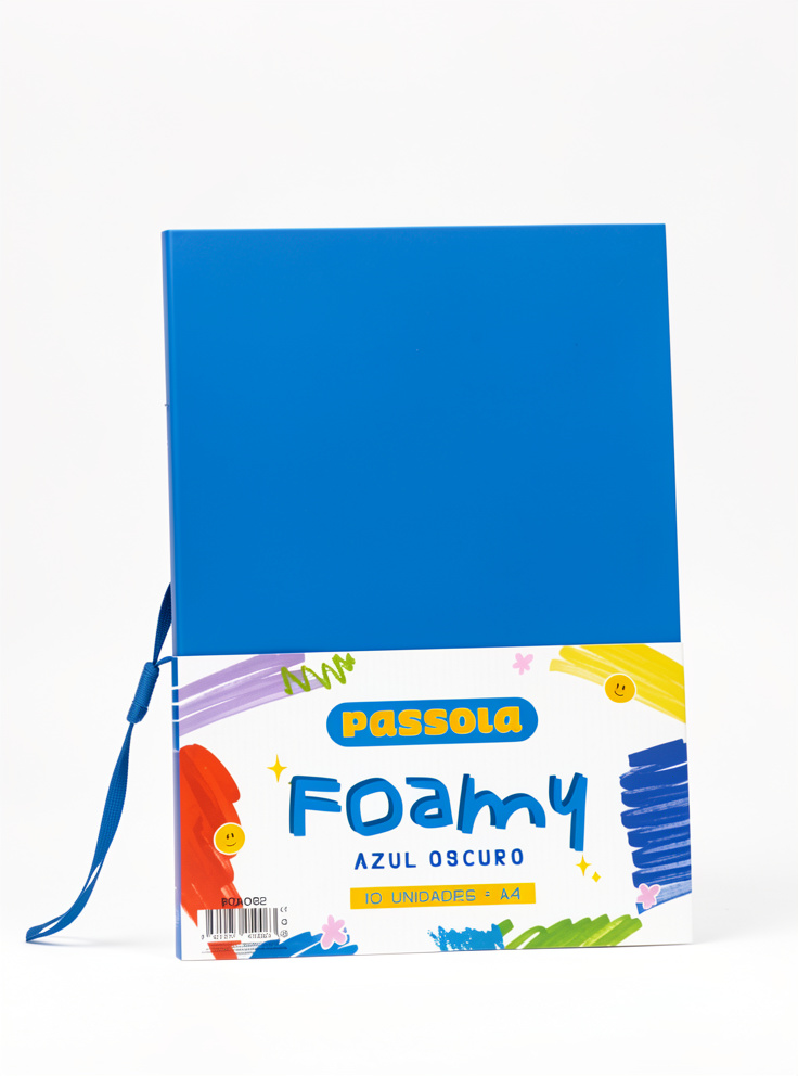 FOMIX NORMAL A4 AZUL FUERTE