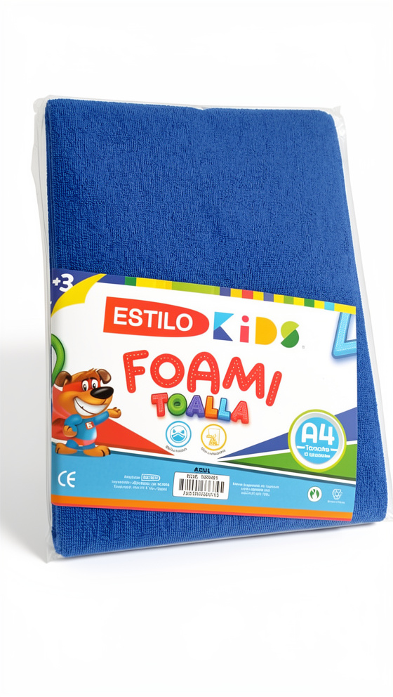 FOMIX TOALLA A4 AZUL