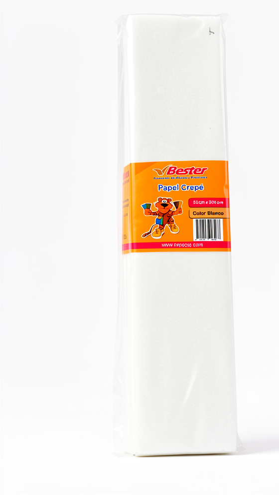 PAPEL CREPE BLANCO