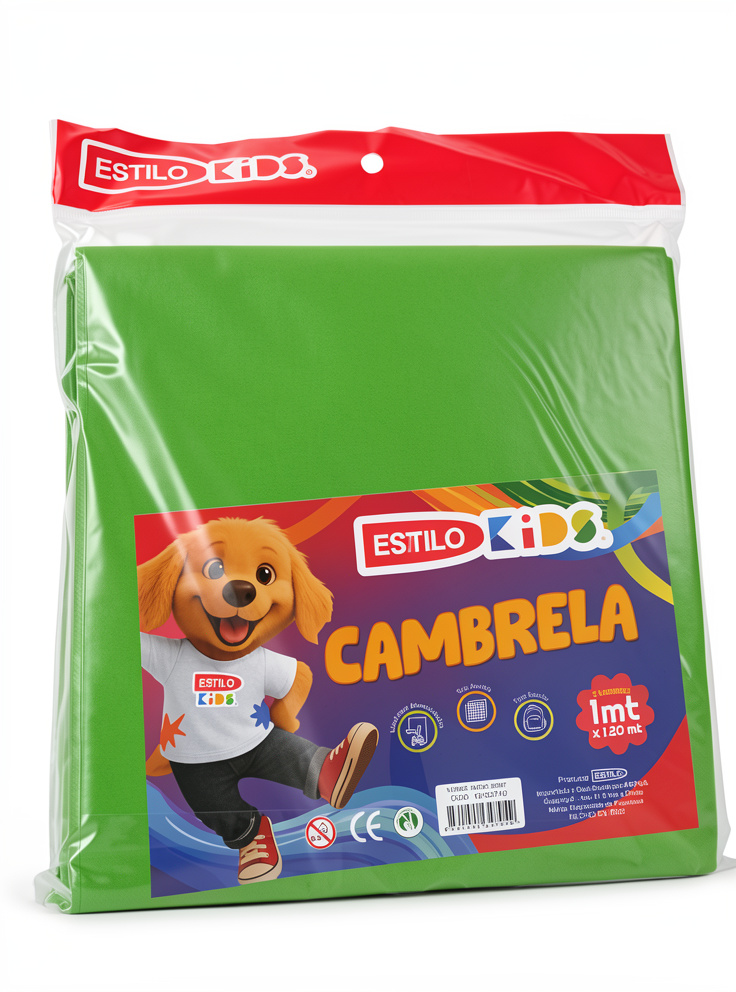 CAMBRELA ESTILO VERDE LIMON 1MT X 1.20MT 2 UNIDADES