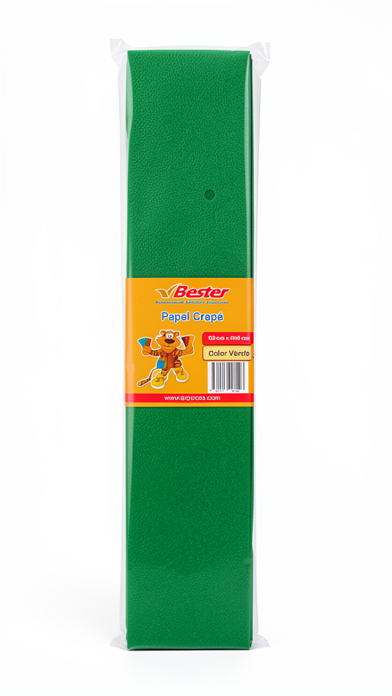 PAPEL CREPE VERDE NAVIDAD