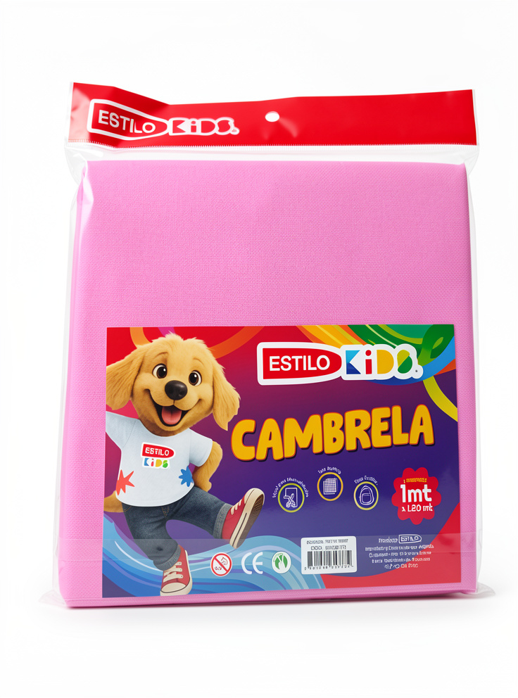 CAMBRELA ESTILO ROSADO 1MT X 1.20MT 2 UNIDADES