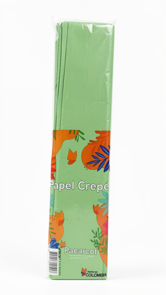 PAPEL CREPE VERDE MANZANA