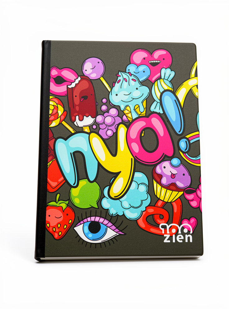CUADERNO COSIDO ZIEN CUADRO 100H