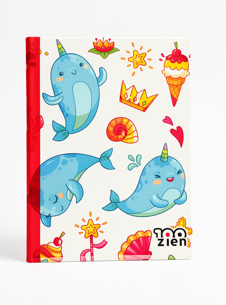 CUADERNO COSIDO ZIEN 4 LIEAS 100H