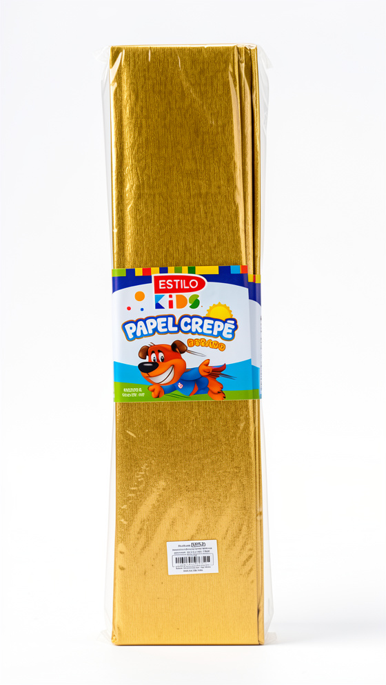 PAPEL CREPE DORADO