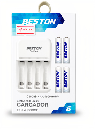 CARGADOR BATERÍAS BESTON BST-C8006B
