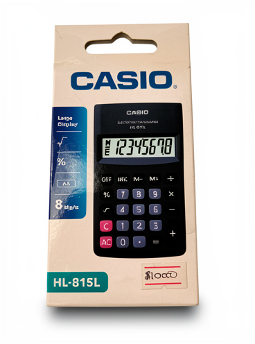 CALCULADORA CASIO RF HL-815L