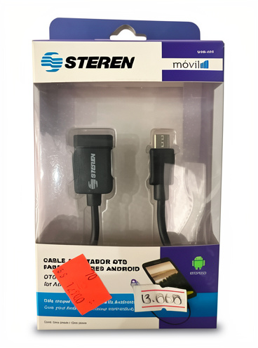 ADAPTADOR OTG USB TO V8