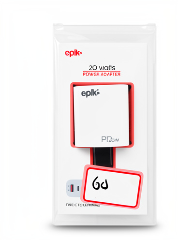 CARGADOR EPIK 20W PD-20W