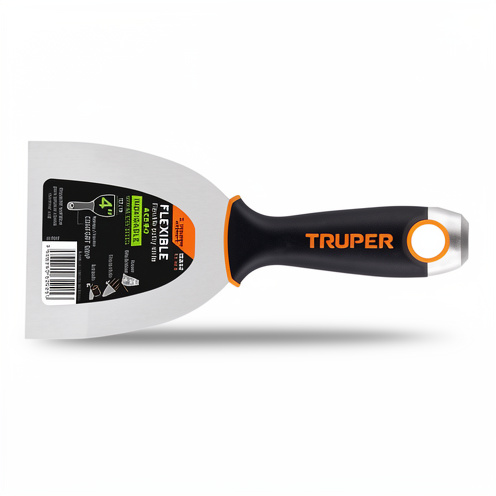 ESPATULA FLEXIBLE 4" ACERO INOXIDABLE, COMFORT GRIP, EXPERT