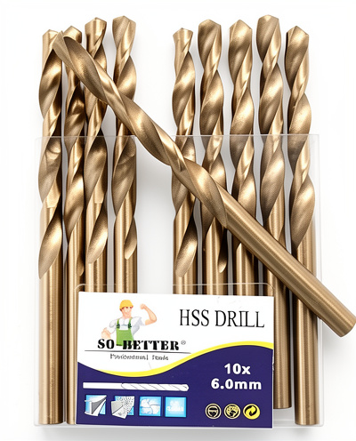 B40 BROCA DE 6.0 MM PARA PERFORACIONES PRECISAS EN METAL Y USO GENERAL