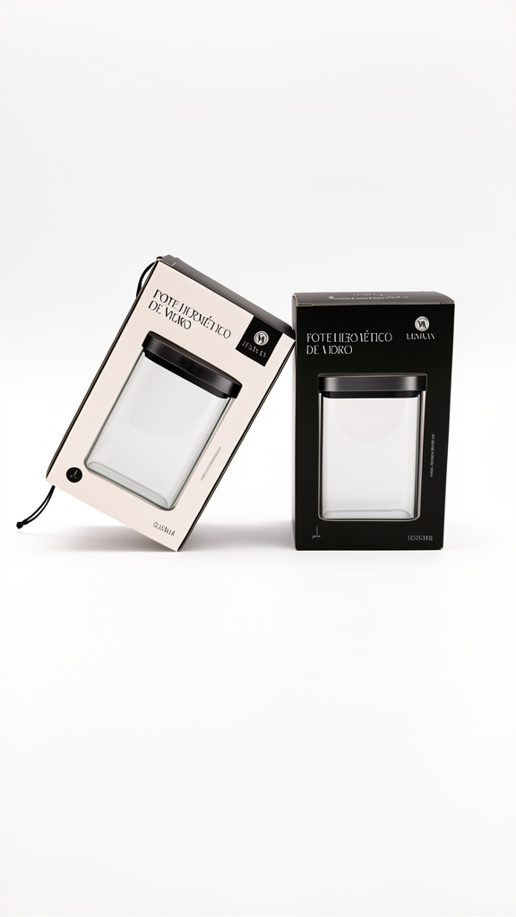 LEVIVAN pote hermético vidro 650ml