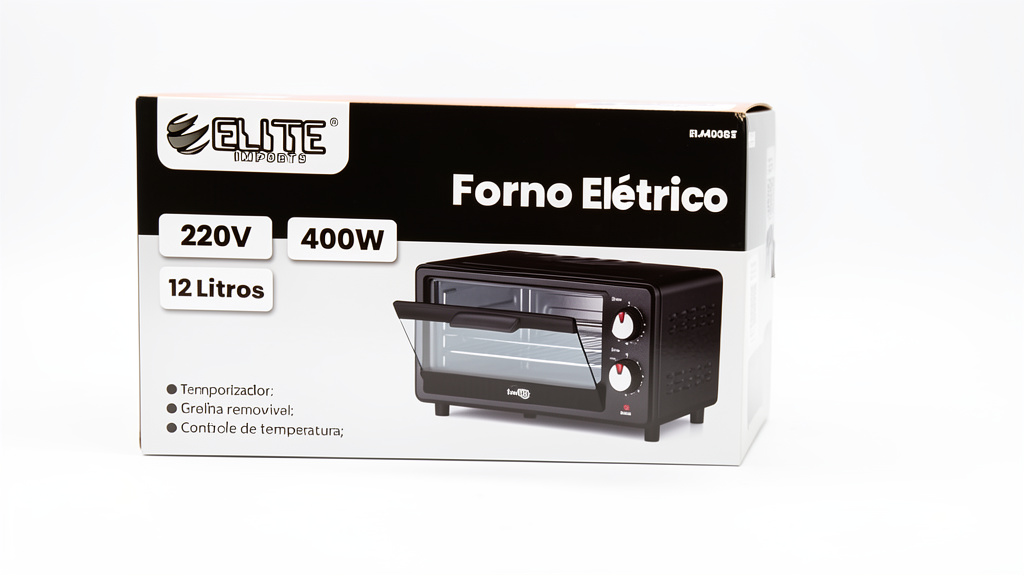 Elite Imports Forno Elétrico 12L 220V 400W