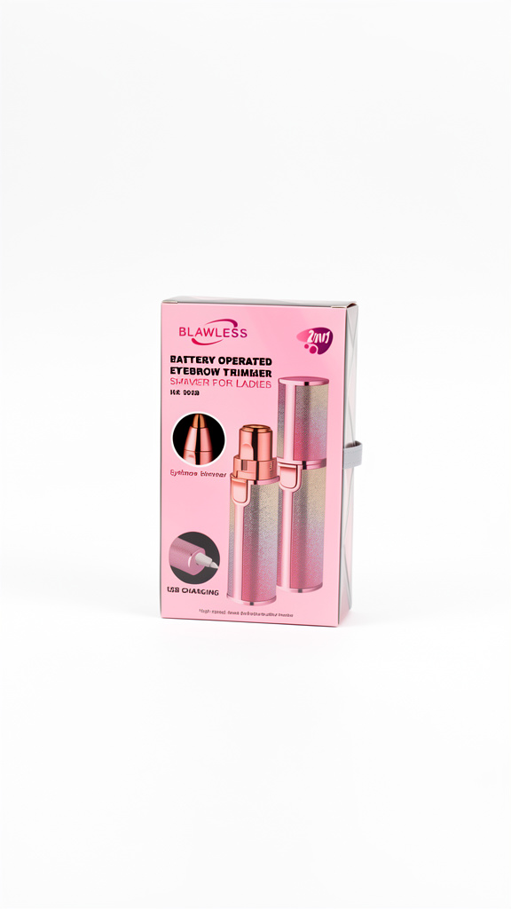 BLAWLESS aparador de sobrancelhas rosa