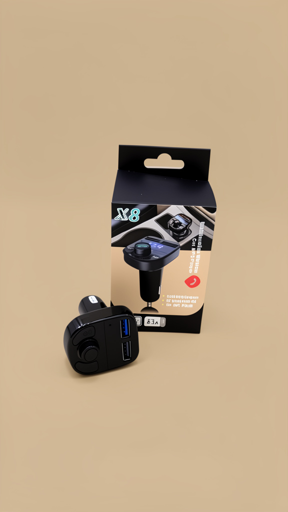 X8 carregador veicular e MP3 PLAYER