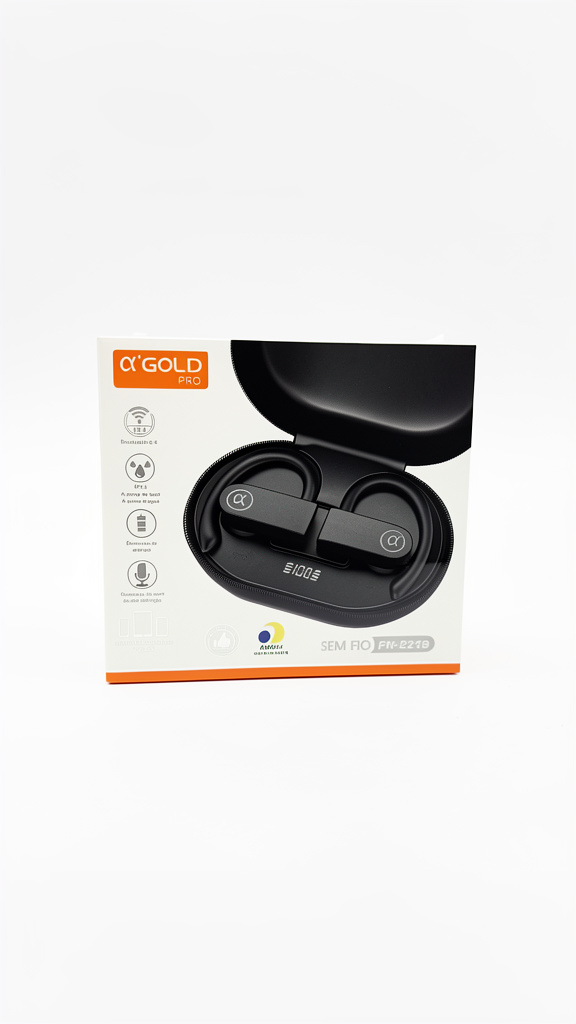 A'GOLD PRO fone sem fio preto