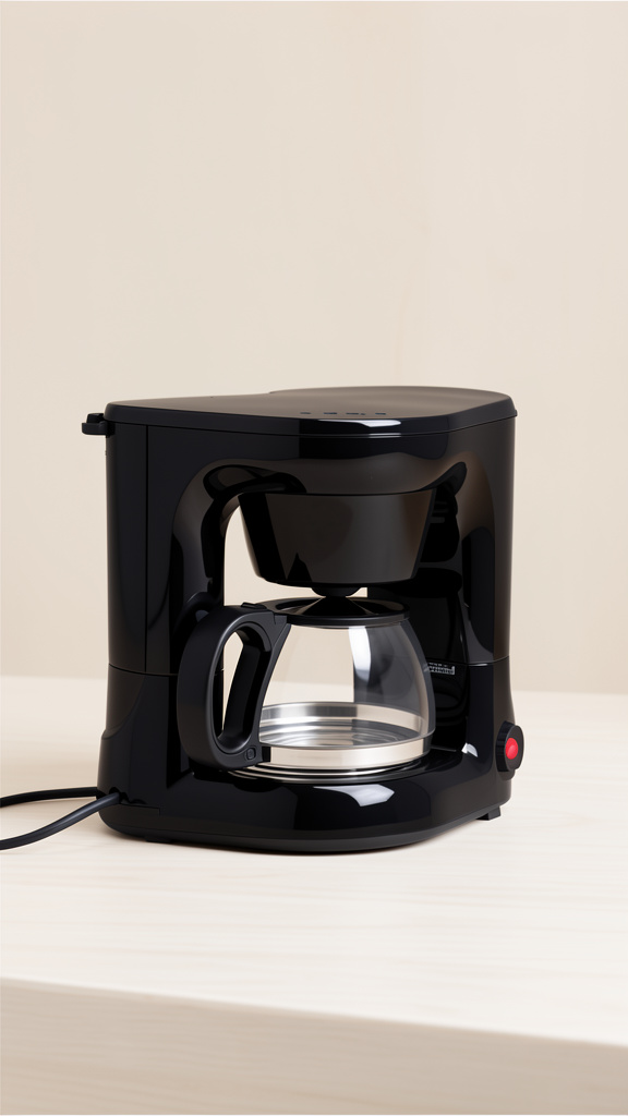 Elite cafeteira preta 750ml
