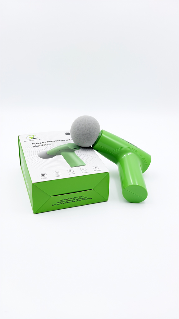 X-Cell pistola massageadora verde