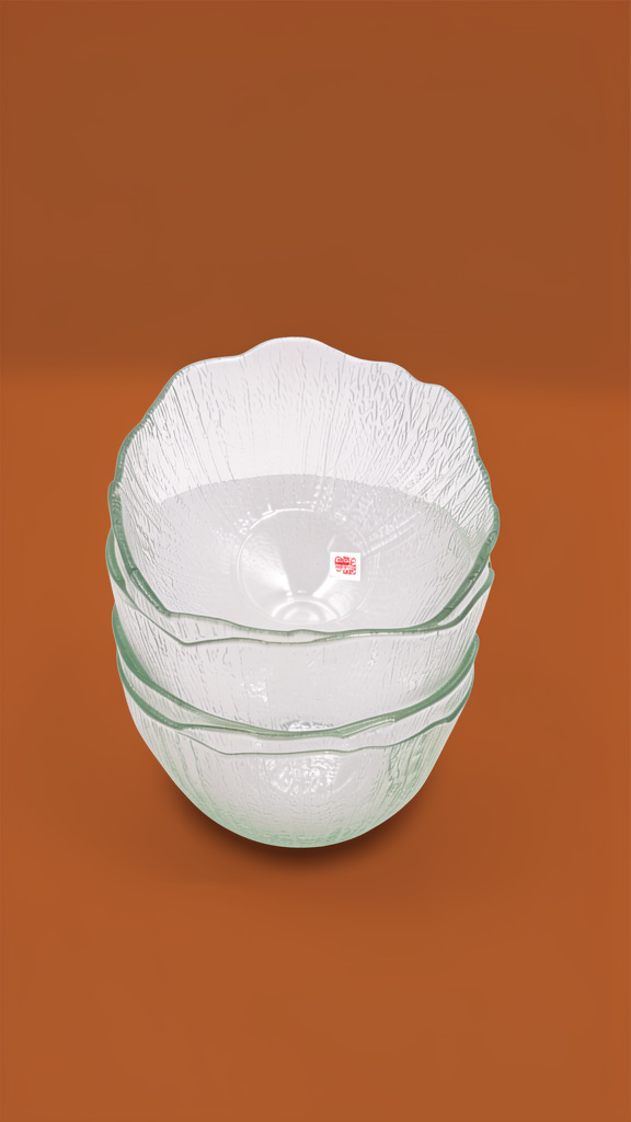 TIJELA de vidro transparente unidade