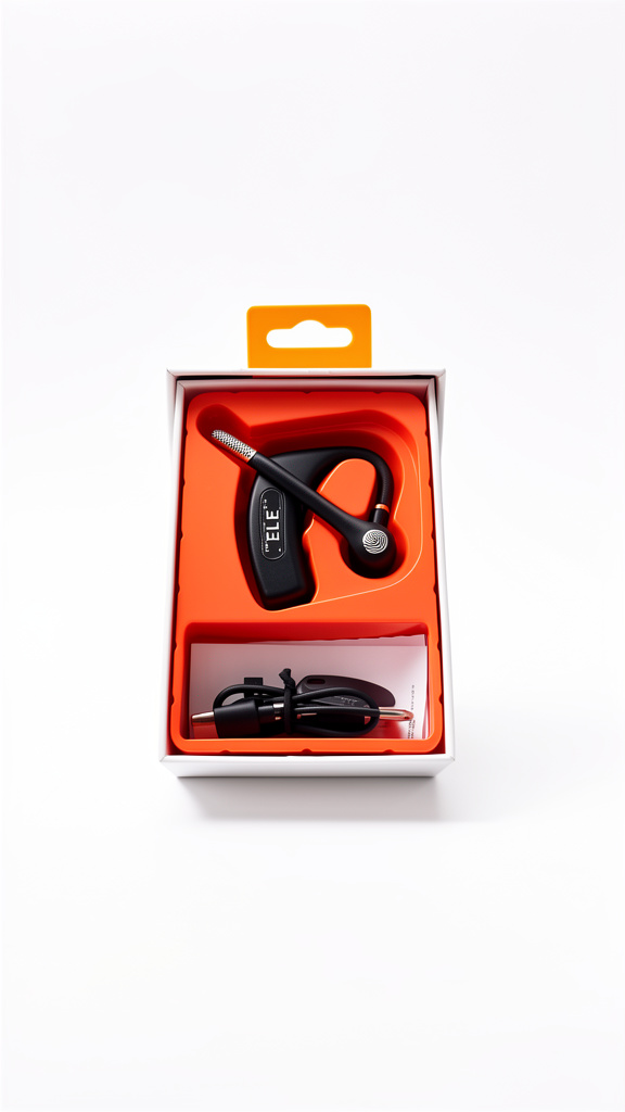 ELEF fone mono preto