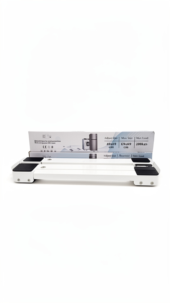 Suporte ajustável branco