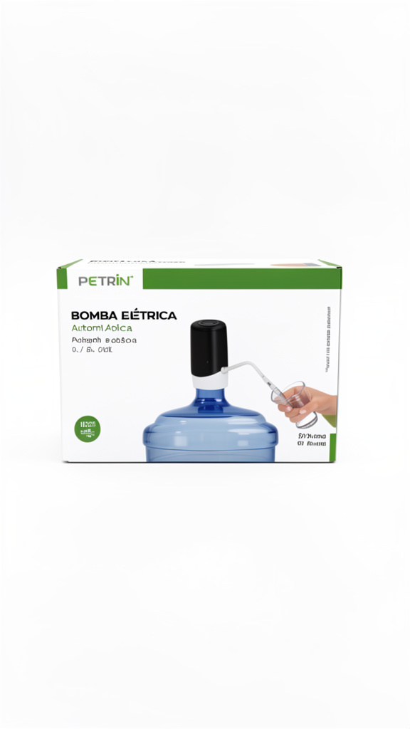 Petrin bomba elétrica automática preta