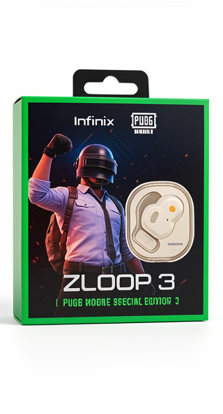 AUDÍFONO BLUETOOTH INFINIX ZLOOP 3 PUGB MOBILE EDITION/ XEO2P