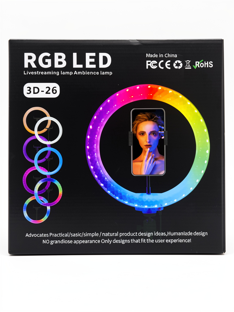 ARO DE LUZ LED RGBLED 3D-26