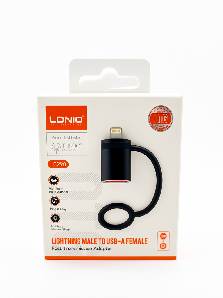 ADAPTADOR OTG USB A IPHONE LDNIO LC290
