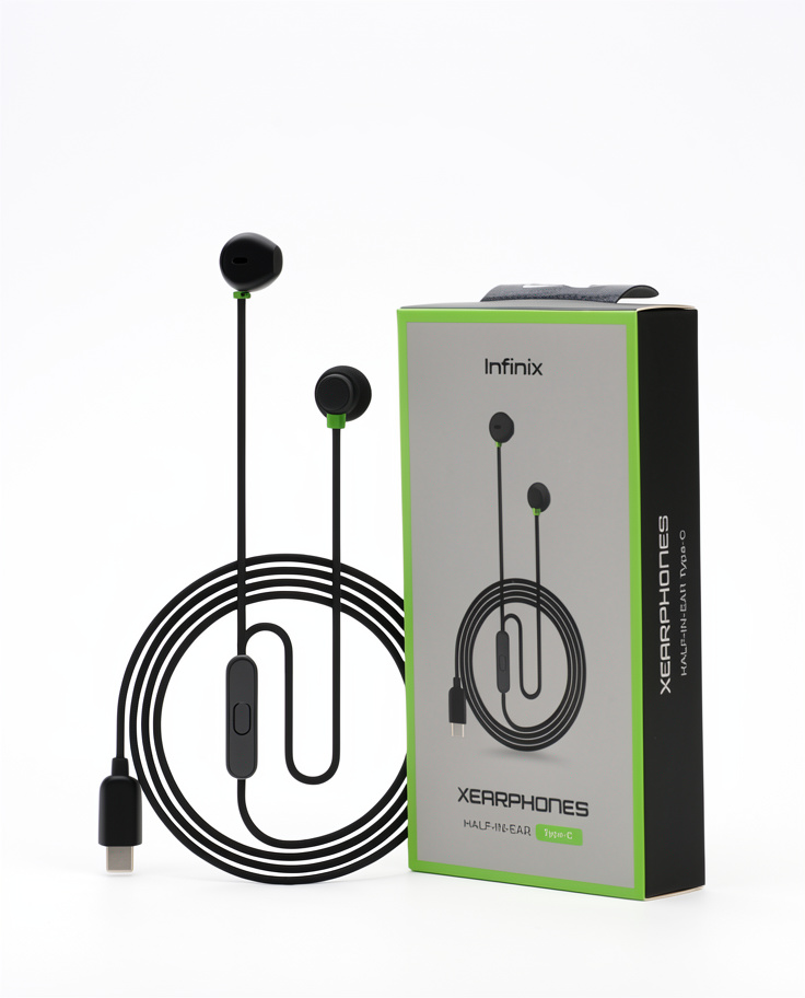 AUDÍFONOS ALÁMBRICOS / INFINIX XH03C / USB-C